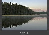 Morning, Osprey Lake, Alberta, Canada