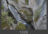 Falls, Maligne Canyon, Jasper National Park, Canada